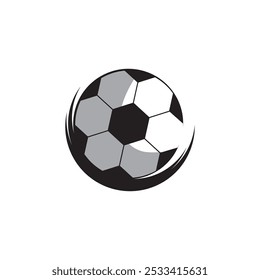 Soccer Football logo design vector illustration, football logo icon template