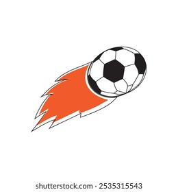 Soccer Football logo design vector illustration, football logo icon template