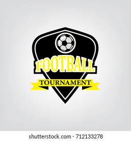 soccer or football logo design, Vector illustration