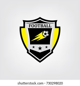 soccer or football logo design, Vector illustration