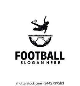 Soccer football logo designs templates