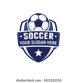 Soccer Logo American Logo Sports Stock Vector (Royalty Free) 1400801597 ...