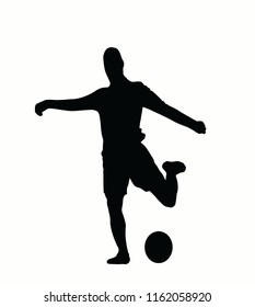 Soccer Player Silhouette Images, Stock Photos & Vectors | Shutterstock