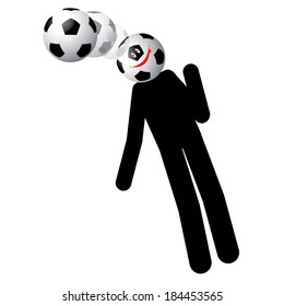 soccer football player vector
