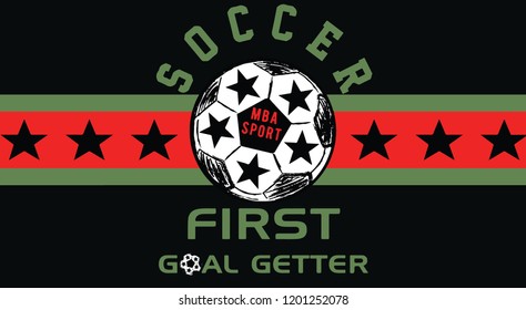 Soccer football  print 