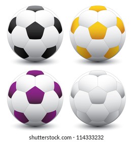 2,437 Soccer balls colors different Images, Stock Photos & Vectors ...