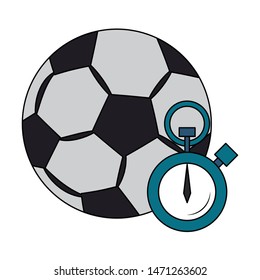 soccer football sport game competition play activity, game objects cartoon vector illustration graphic design