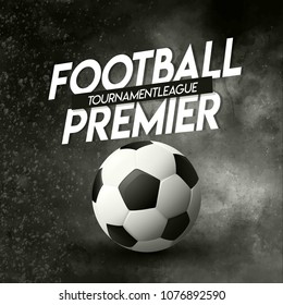 Soccer football stadium spotlight and scoreboard background with light 