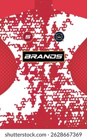 Soccer Football Uniform Graphic Template Sports Apparel Jersey Design
