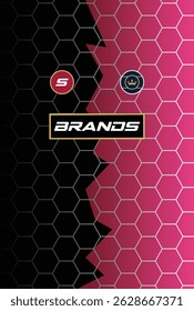 Soccer Football Uniform Graphic Template Sports Apparel Jersey Design