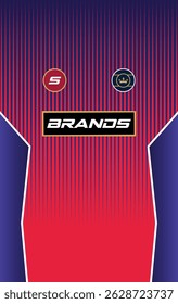 Soccer Football Uniform Graphic Template Sports Apparel Jersey Design