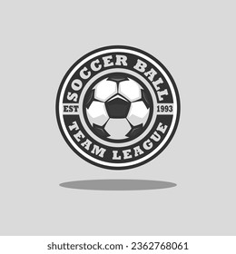Soccer Football Vector Logo Design