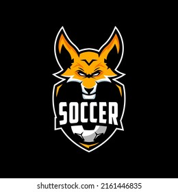 Diseño del logotipo de Soccer Fox