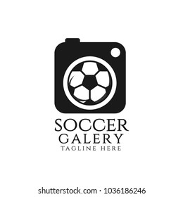 Soccer Gallery Vector Template Design