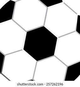 Soccer game, vector illustration