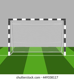 soccer gate vector illustration isolated on a white background