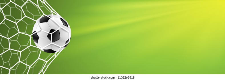 soccer goal background green vector - Shutterstock ID 1102268819