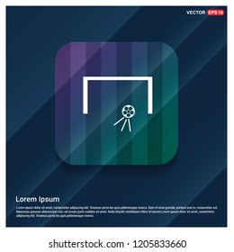Soccer Goal Icon - Free vector icon