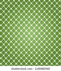 Soccer goal net seamless pattern on green background illustration vector.