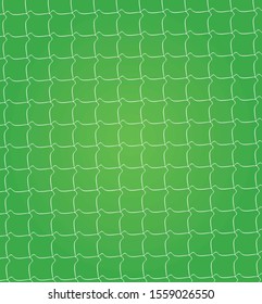 Soccer goal net. vector illustration