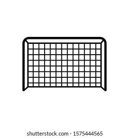 soccer goal post icon design vector template