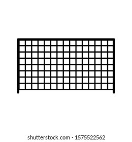 soccer goal post icon design vector template
