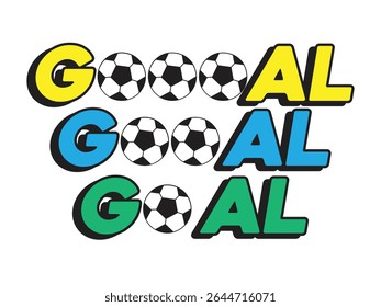 soccer goal, goal sticker, for game graphics or digital advertising, soccer goal icon