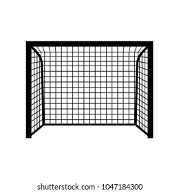 Soccer goal vector icon