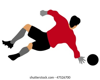 Soccer goalie gloves Stock Illustrations, Images & Vectors | Shutterstock
