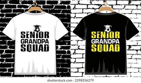 Soccer Grandma Squad T shirt Design, vector Soccer T shirt  design, Football shirt, Soccer typography T shirt design