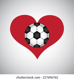 soccer graphic design , vector illustration