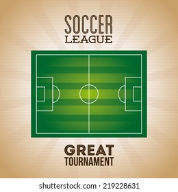 soccer graphic design , vector illustration