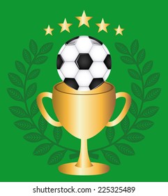 soccer graphic design , vector illustration