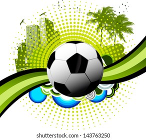 Soccer Green Banner
