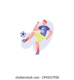 Soccer Icon Isolated On White Background 