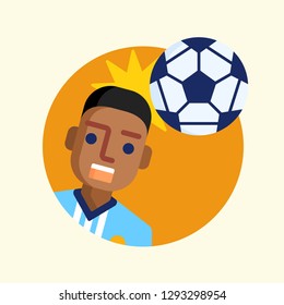 Soccer Icon Rounded Vector Graphic Download Template Modern