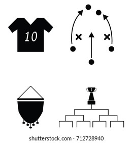 soccer icon set