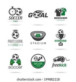 Soccer icon set - 3