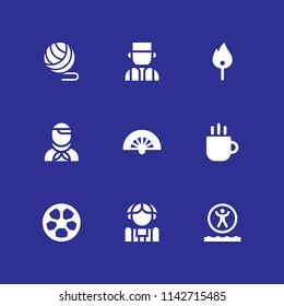 soccer icon set. serbian, football and match vector icon for graphic design and web