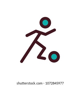 soccer icon vector