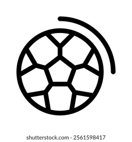 Soccer Icon Vector Symbol Design Illustration