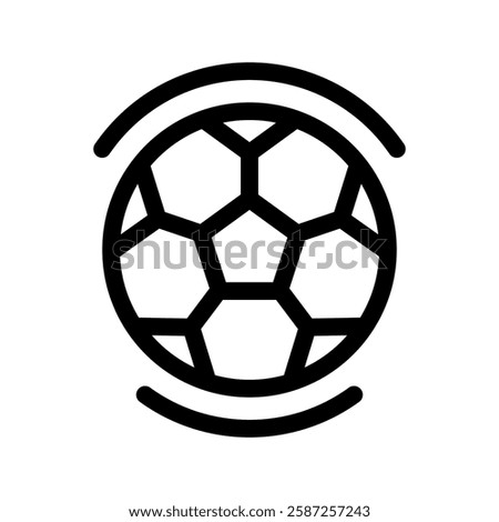 Soccer Icon Vector Symbol Design Illustration