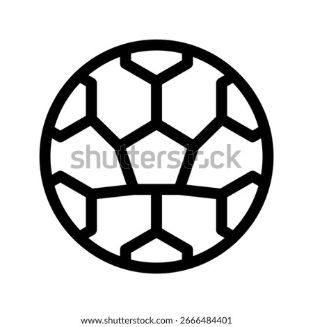 Soccer Icon Vector Symbol Design Illustration