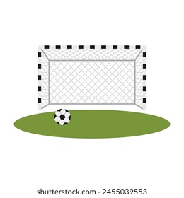 Soccer icons with referees objects, goal, trophy, ball, boots. Soccer support team and fan elements vector illustration