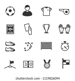 Soccer Icons Set