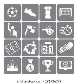 Soccer Icons set