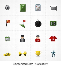 Soccer Icons set 