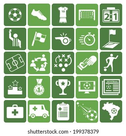 Soccer Icons set