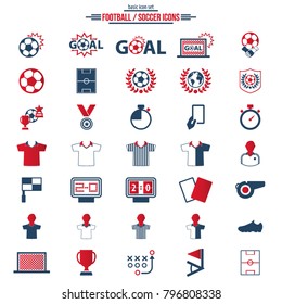 Soccer Icons set