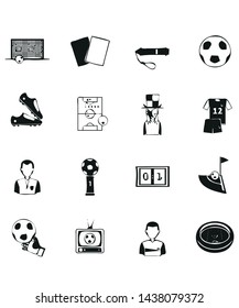 
Soccer Icons vector symbol icon